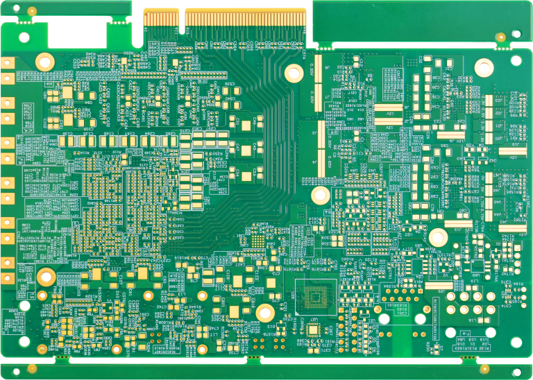 Step Gold Finger PCB DVM